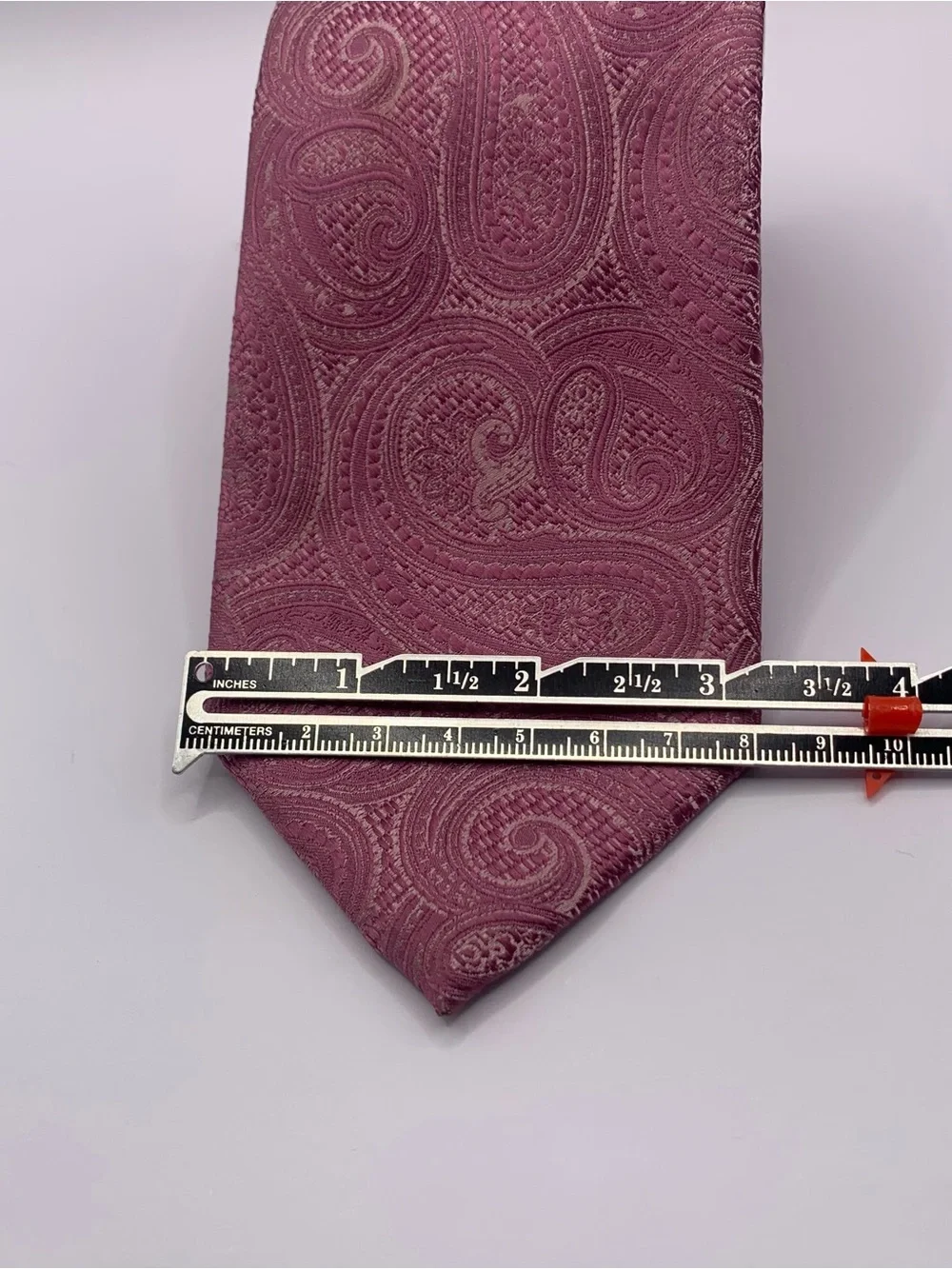 Michael Kors Mauve Paisley Tie